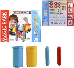 MaDe Jeu de construction magnétique - 30 pcs