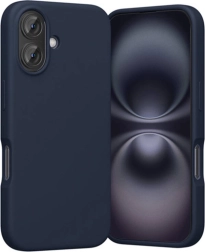 Coque en silicone Vention pour iPhone 16 avec MagSafe, bleu