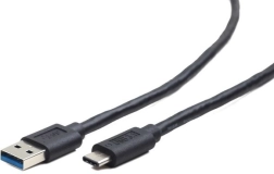 Câble USB‑C vers USB‑A 3.0, 1,8 m, noir