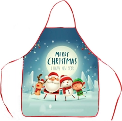 Tablier de cuisine à motif de Noël