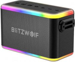 Enceinte sans fil Blitzwolf avec éclairage RGB 80W