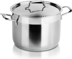 Casserole en acier inoxydable avec couvercle Anett 20 cm, 4,6 l