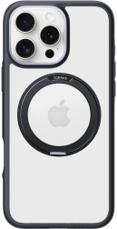 Coque avec support magnétique TORRAS Ostand R Fusion pour iPhone 16 Pro Max – noire