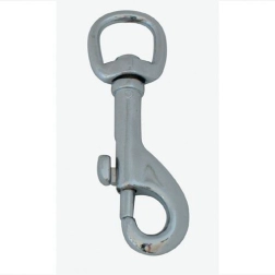 Mousqueton pivotant 60 × 10 mm, chrome, 10 pcs