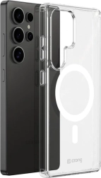 Coque Crystal Shield Magnetic Samsung Galaxy S25 Ultra MagSafe transparente