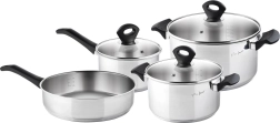 Ensemble de casseroles avec poêle profonde de 2,4 l