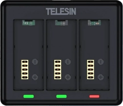 Chargeur Telesin pour 3 batteries GoPro HERO 13