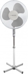 Ventilateur sur pied Hurricane blanc-gris
