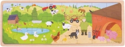 Puzzle en bois À la ferme de Bigjigs Toys