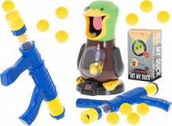 Canard affamé – jeu de tir avec pistolet et balles en mousse