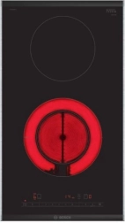 Table de cuisson vitrocéramique Domino avec DirectSelect et PowerBoost