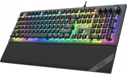 Clavier gaming AURORA K-5 avec rétroéclairage RGB et switches rouges