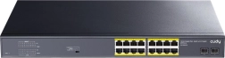 commutateur PoE+ gigabit 16× RJ45, 2× SFP, 200 W