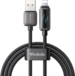 Câble USB-A vers Lightning Mcdodo avec affichage LED 1,2 m