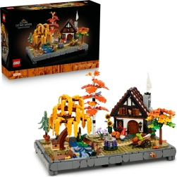 Lego Icons cabane et jardin d’automne