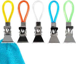 Pinces pour serviettes et torchons – set de 5 pièces