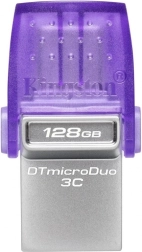 Clé USB Kingston DataTraveler microDuo 3C 128 Go (USB‑A/USB‑C)
