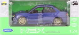 Modèle métallique Subaru Impreza WRX STI 1:24 avec pièces ouvrantes