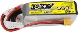 batterie lipo tattu r-line 550 mah 22,2 v 95c 6s xt30