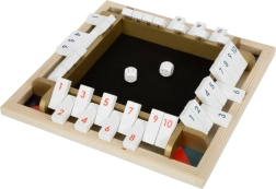 Small Foot jeu de dés en bois – édition dorée
