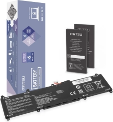 Batterie MITSU pour ASUS VivoBook S13 (C31N1806) 11,4 V 3600 mAh 41 Wh