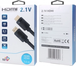 Câble HDMI 2.1 premium 3 m 8K pour joueurs