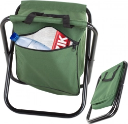 Tabouret pliant de pêche et de randonnée avec sac isotherme