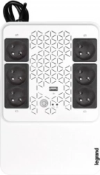 Onduleur de secours LEGRAND Keor Multiplug 600 VA avec AVR, 6 prises FR, USB et RJ45