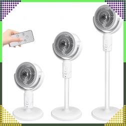 Ventilateur sur pied sans fil 3‑en‑1 avec télécommande