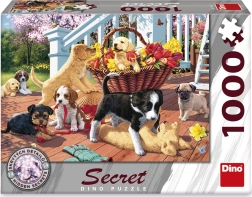 Puzzle Chiots 1000 pièces DINO