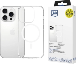 Coque magnétique transparente Armor MagCase pour iPhone 15 Pro Max avec MagSafe