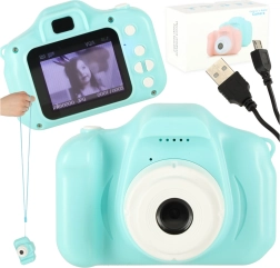 Appareil photo numérique pour enfants mini HD 2,0" – Menthe