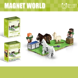 Jeu de construction Magnet World Arrêts de poste