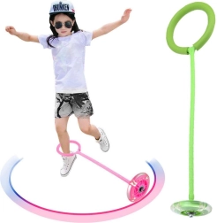 Hula hoop et corde à sauter avec lumières LED, verte