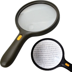 Loupe manuelle avec éclairage