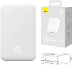 Batterie externe Baseus Magnetic Mini 20000mAh blanche