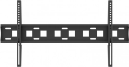 Support mural fixe pour TV 40–86" VESA 75×75 à 800×400, capacité 49 kg