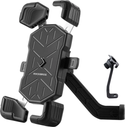 Support de téléphone pour vélo noir-gris Rockbros
