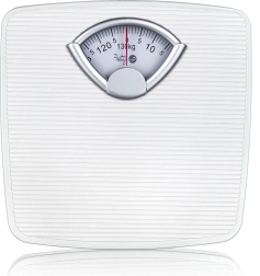pèse-personne mécanique 130 kg blanc PU-07