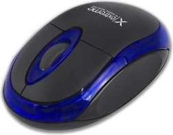 Souris optique Bluetooth Cyngus – bleu