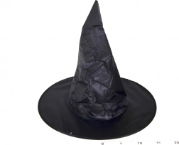chapeau de sorcière noir 35 × 35 cm