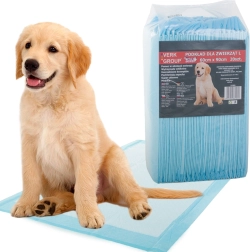 Tapis d’entraînement pour chiens 60 × 90 cm, 20 pcs