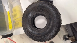 Chariot Sunwaal GC1 GC2 – pneu avec chambre à air