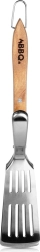 Spatule et pince de grillade 2-en-1 en acier inoxydable 40 cm