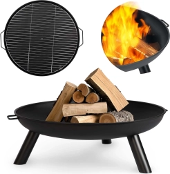 Brasero de jardin avec grille 60 cm BERDSEN