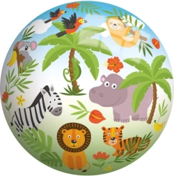 Balle avec impression Jungle 23 cm