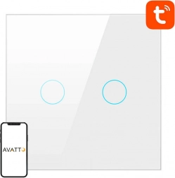 Interrupteur WiFi intelligent Avatto blanc