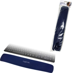 Repose-poignet en gel pour clavier bleu