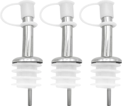 Doseurs verseurs en acier inoxydable pour bouteilles Orion - 3 pièces