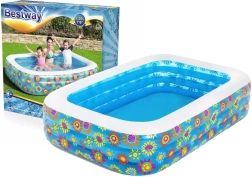 Bestway piscine familiale gonflable avec motif floral
